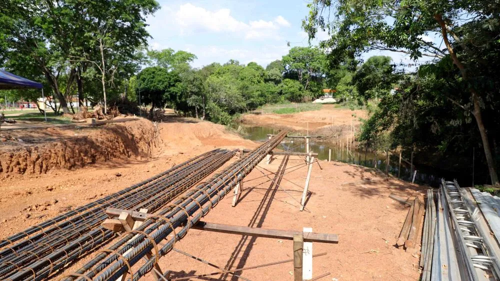 Estrutura contará com acessos asfaltados e deverá contribuir para melhorar o fluxo de veículos pesados e as condições de mobilidade no perímetro urbano de Aparecida do Rio Negro - Foto: Ademir dos Anjos/Governo do Tocantins