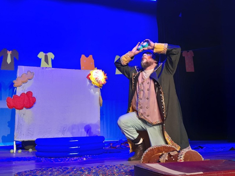 Programação de férias da Funesc apresenta espetáculo ‘Histórias de Lua e Sol’