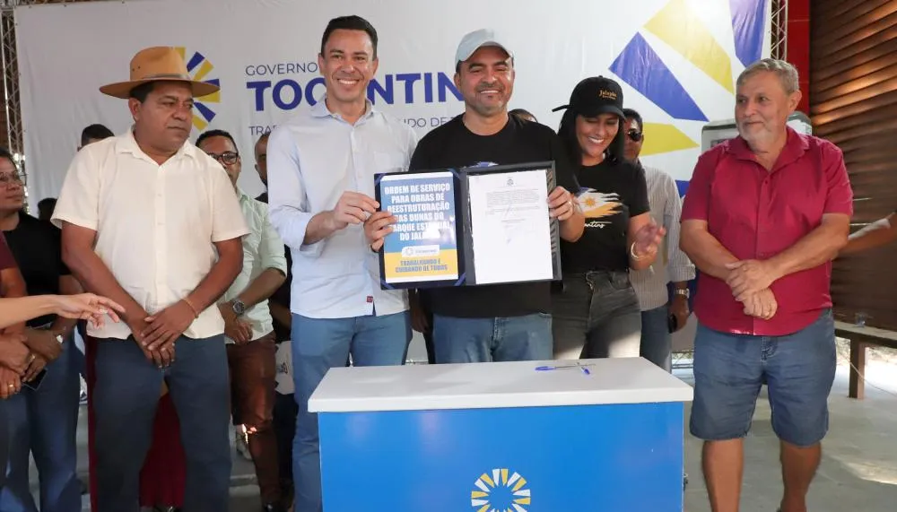Governador Wanderlei Barbosa autoriza investimento na infraestrutura turística das Dunas do Jalapão - Foto: Marcio Vieira/Governo do Tocantins